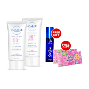 Sasabell Sunscreen SPF50 PA+++ (2PCS) 50ML