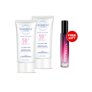 Sasabell Sunscreen SPF50 PA+++ (2PCS) 50ML